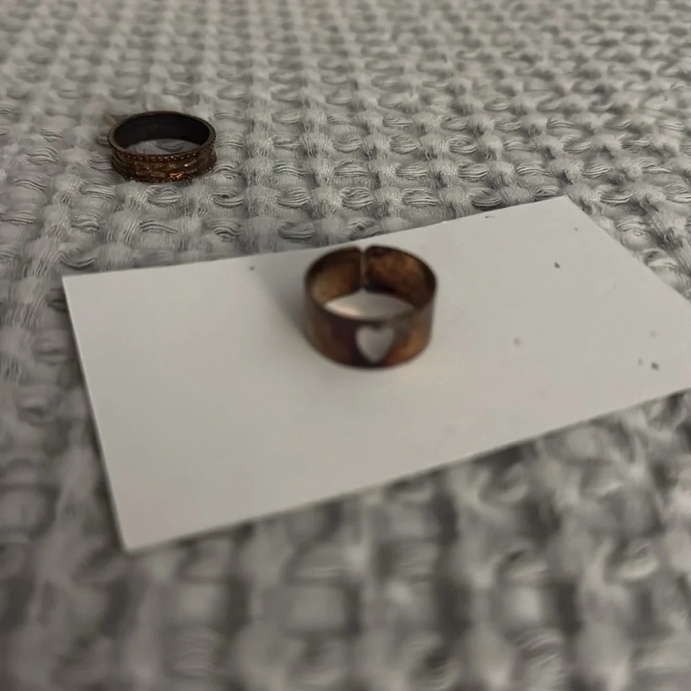 3 Copper Rings - Picture 3 of 5